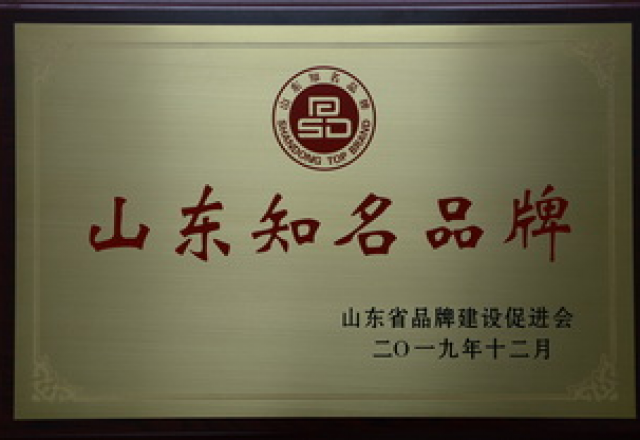 新荣誉  时博网页版荣获山东知名品牌
