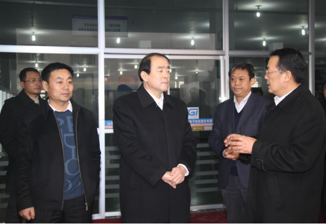 济宁市委书记马平昌到时博网页版公司莅临视察指导