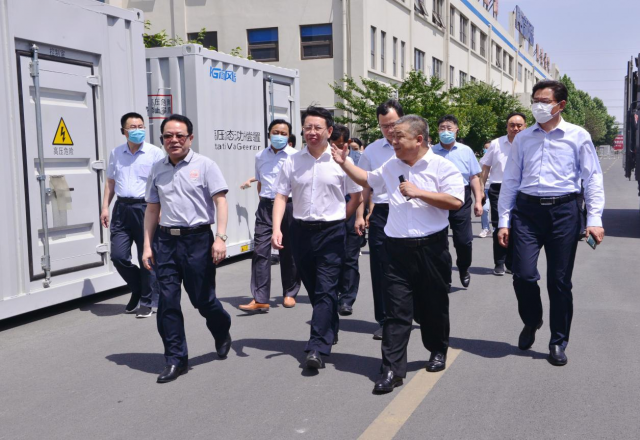 市人大常委会委员张弢带队到时博网页版公司专题调研