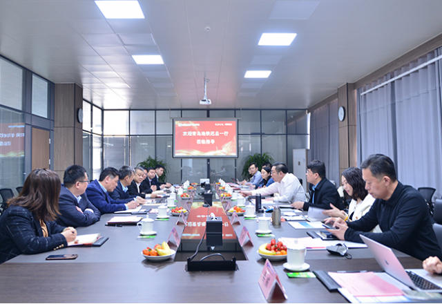 青岛青铁产投公司迟董事长一行莅临时博网页版调研
