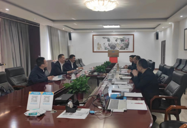 乐江华到时博网页版公司调研指导工作