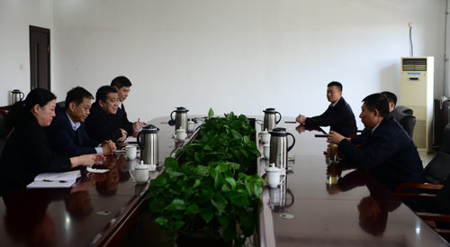 汶上县委副书记、县长李洪文到时博网页版公司调研